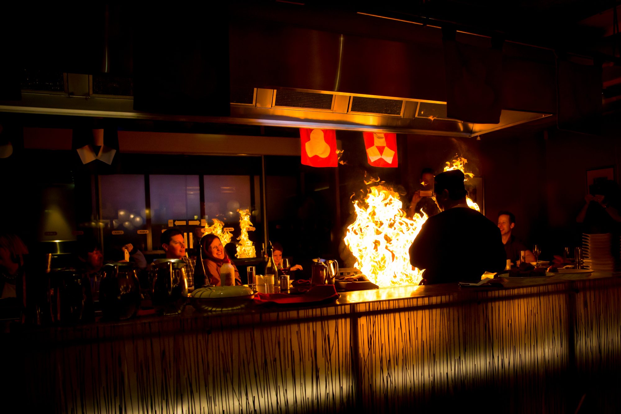 Kabuki Teppanyaki Restaurant Brisbane is great for groups